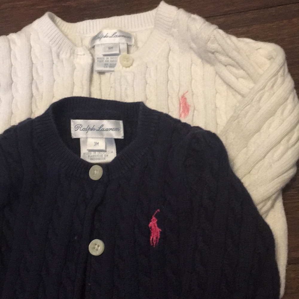 Ralph Lauren sweaters 3t 6t